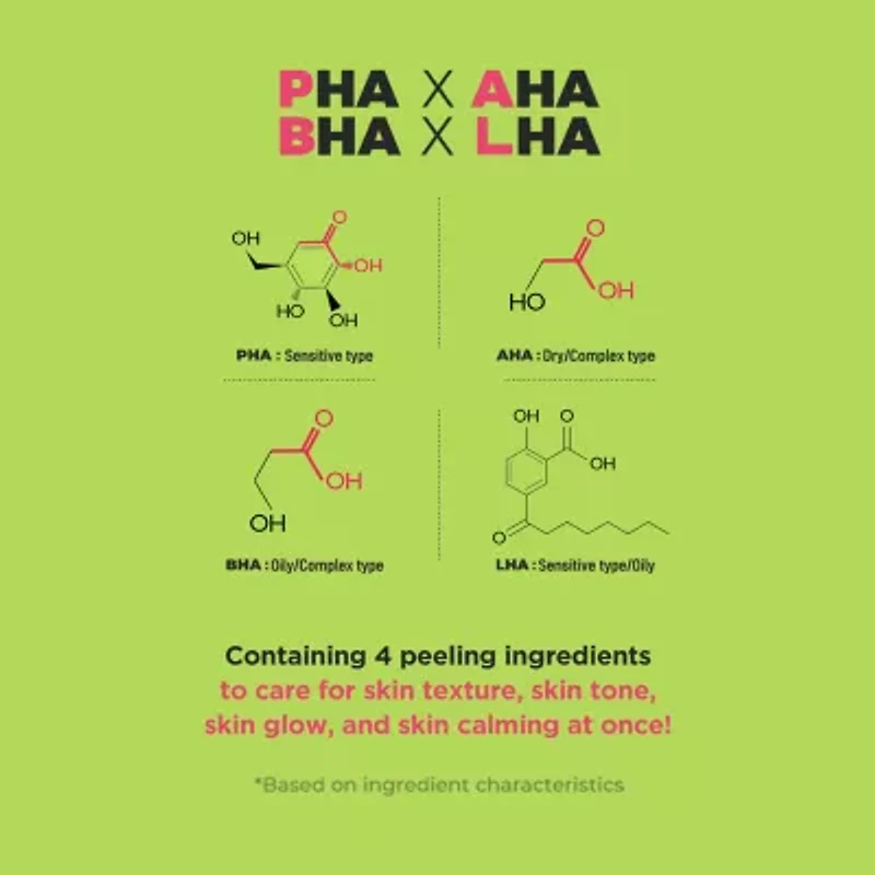 Neogen Dermalogy Green Tea Moist Pha Gauze Peeling