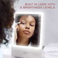 Slf Led Travel Makeup Mirror