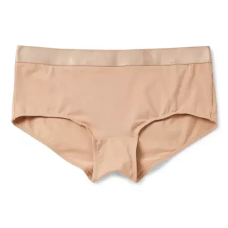 Arizona Body Cotton Elastic Waist Boyshort Panty