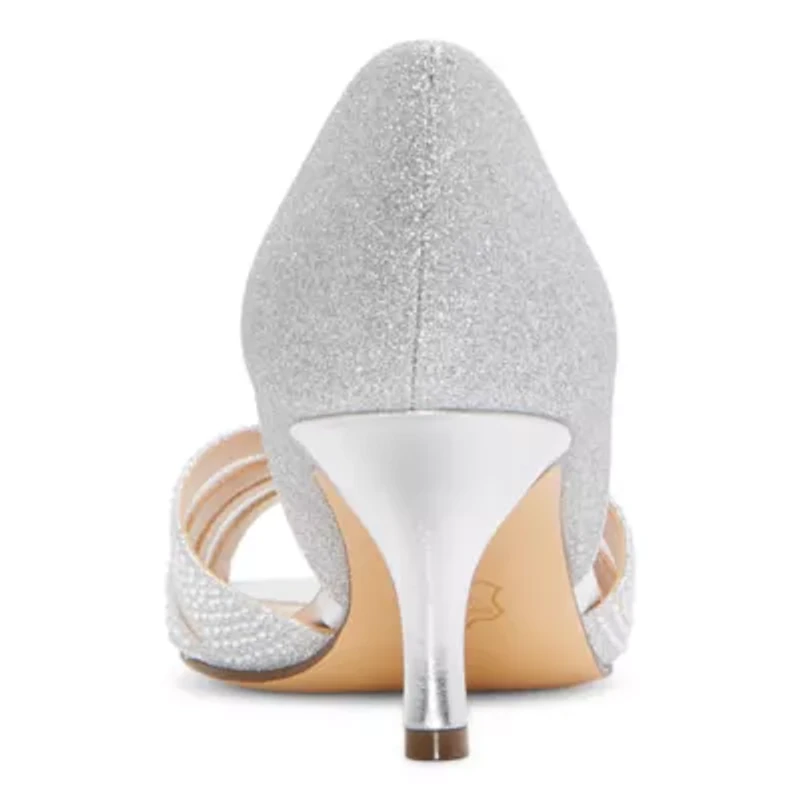 I. Miller Carey Womens Round Open Toe Stiletto Heel Pumps