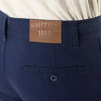 Smiths Workwear Fleece-Lined Mens Stretch Fabric Relaxed Fit Big and Tall Cargo Pant