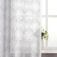Regal Home Willa Grommet Top Embroidered Sheer Set of 2 Curtain Panel