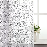 Regal Home Willa Grommet Top Embroidered Sheer Set of 2 Curtain Panel