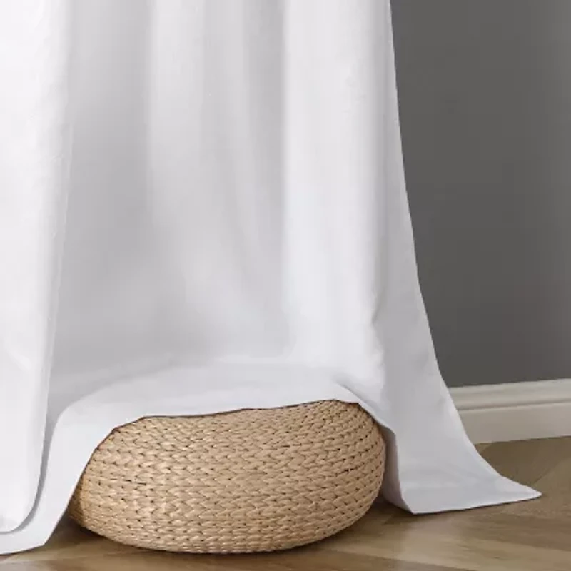 Regal Home Pascal Grommet Top Energy Saving Embossed Blackout Set of 2 Curtain Panel