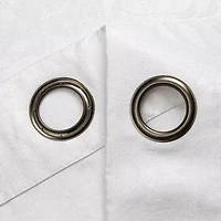 Regal Home Pascal Grommet Top Energy Saving Embossed Blackout Set of 2 Curtain Panel