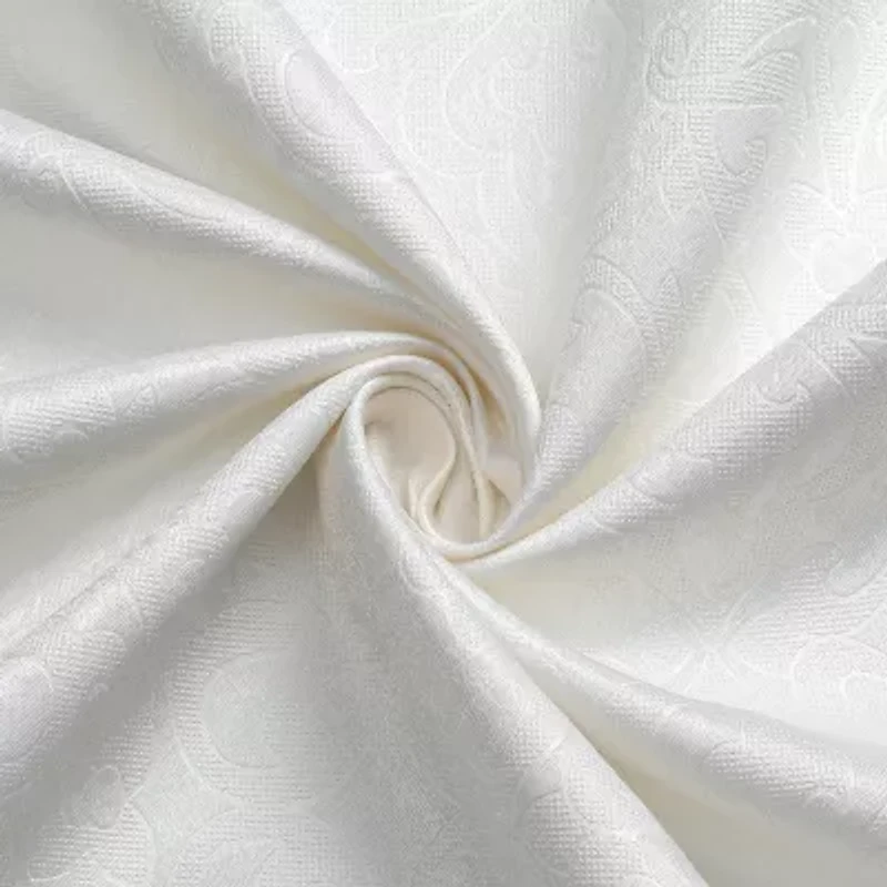 Regal Home Cordelia Grommet Top Energy Saving Embossed Blackout Set of 2 Curtain Panel