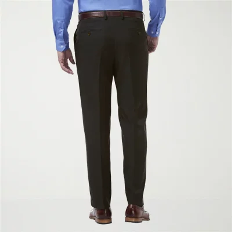 Haggar Premium Comfort Mens Classic Fit Dress Flat Front Pant