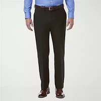 Haggar Premium Comfort Mens Classic Fit Dress Flat Front Pant