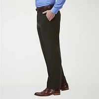 Haggar Premium Comfort Mens Classic Fit Dress Flat Front Pant