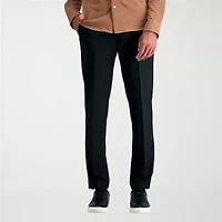 Haggar JMH Mens Slim Fit Dress Flat Front Pant