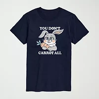 Novelty Mens Crew Neck Short Sleeve Regular Fit Graphic T-Shirt