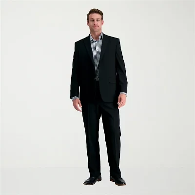 Haggar JMH Premium Stretch Mens Classic Fit Pleated Front Suit Pant
