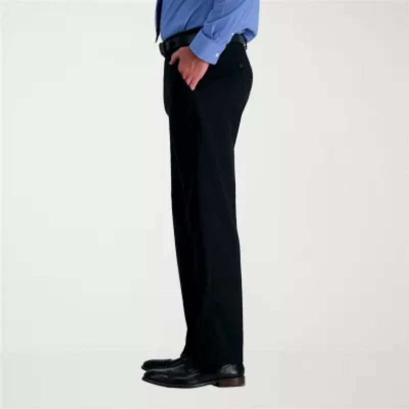 Haggar JMH Premium Stretch Mens Classic Fit Flat Front Suit Pant