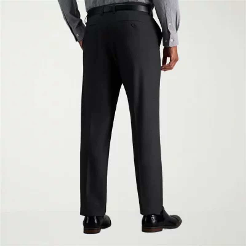 Haggar Premium Stretch Mens Classic Fit Flat Front Suit Pant