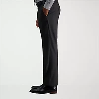 Haggar Premium Stretch Mens Classic Fit Flat Front Suit Pant