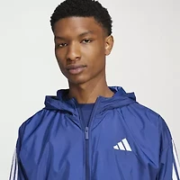 adidas 3 Stripe Mens Lightweight Windbreaker