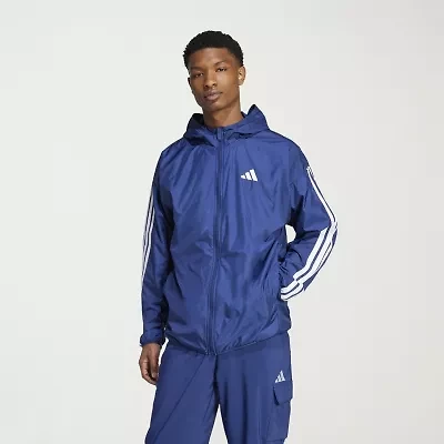 adidas 3 Stripe Mens Lightweight Windbreaker