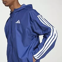 adidas 3 Stripe Mens Lightweight Windbreaker