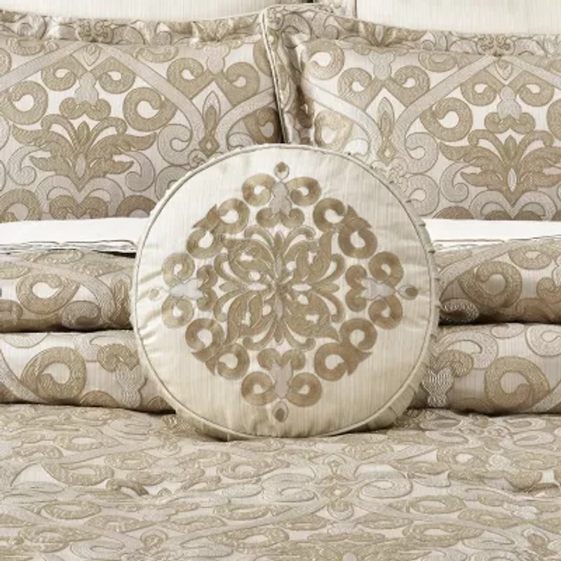 Queen Street Round Throw Pillow