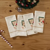 Avanti Gingerbread Village 4-pc Napkin