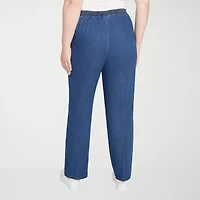 Alfred Dunner Sunset Canyon Womens Straight Pull-On Pant