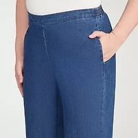 Alfred Dunner Sunset Canyon Womens Straight Pull-On Pant