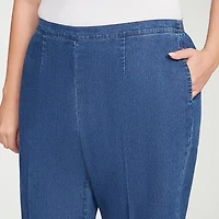 Alfred Dunner Sunset Canyon Womens Straight Leg Jean