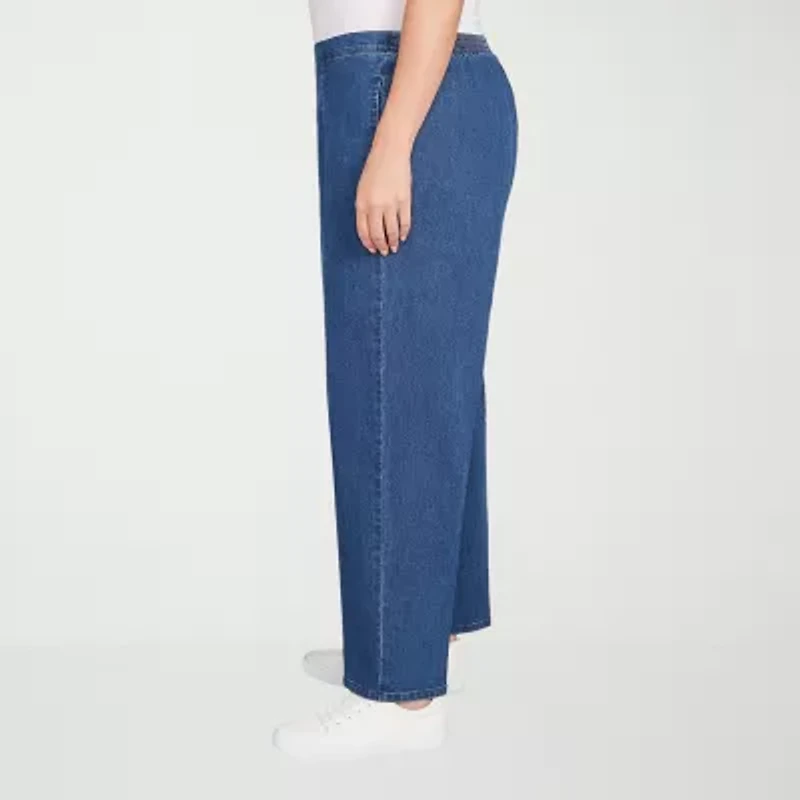 Alfred Dunner Sunset Canyon Womens Straight Leg Jean