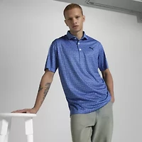 PUMA Mens Regular Fit Short Sleeve