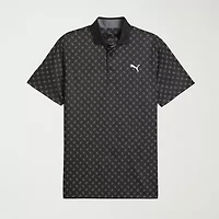 PUMA Mens Regular Fit Short Sleeve Polo Shirt