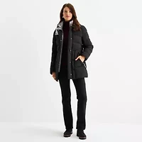 Maralyn And Me Womens Hooded Heavyweight Juniors Puffer Jacket