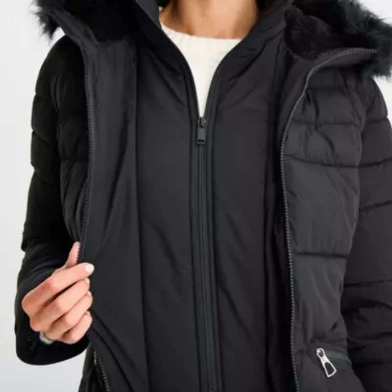 Maralyn And Me Womens Heavyweight Juniors Puffer Jacket