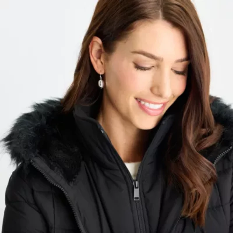Maralyn And Me Womens Heavyweight Juniors Puffer Jacket