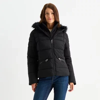 Maralyn And Me Womens Heavyweight Juniors Puffer Jacket