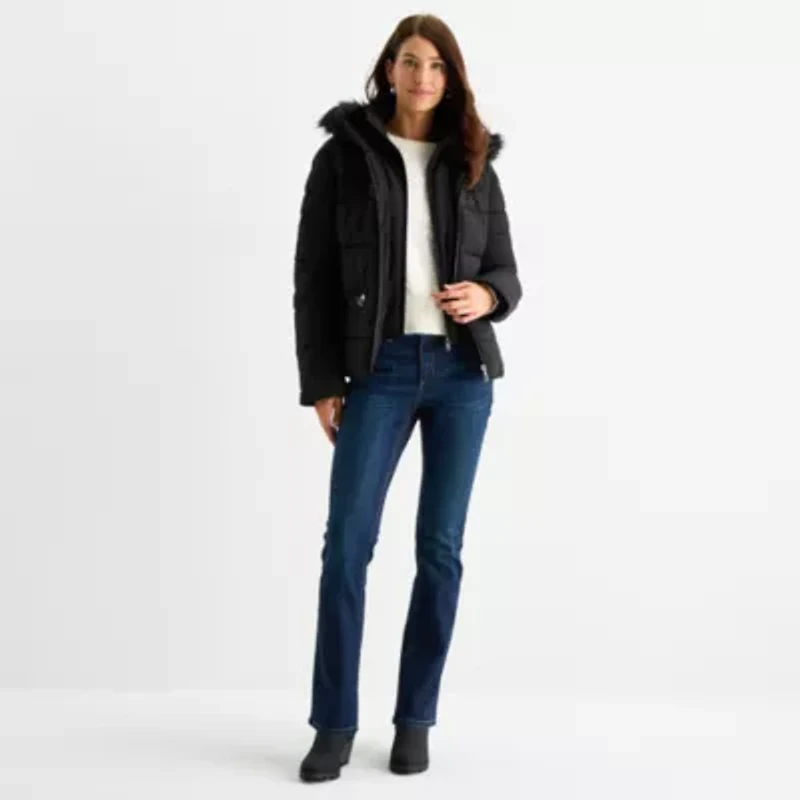 Maralyn And Me Womens Heavyweight Juniors Puffer Jacket