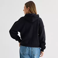 Arizona Womens Long Sleeve Fleece Active Hoodie