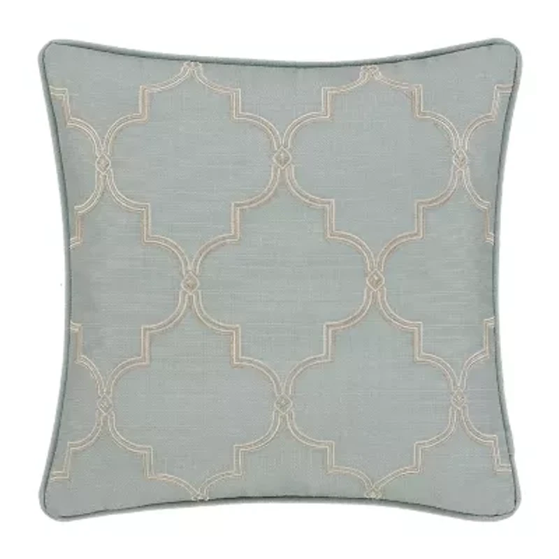Royal Court Square Throw Pillow