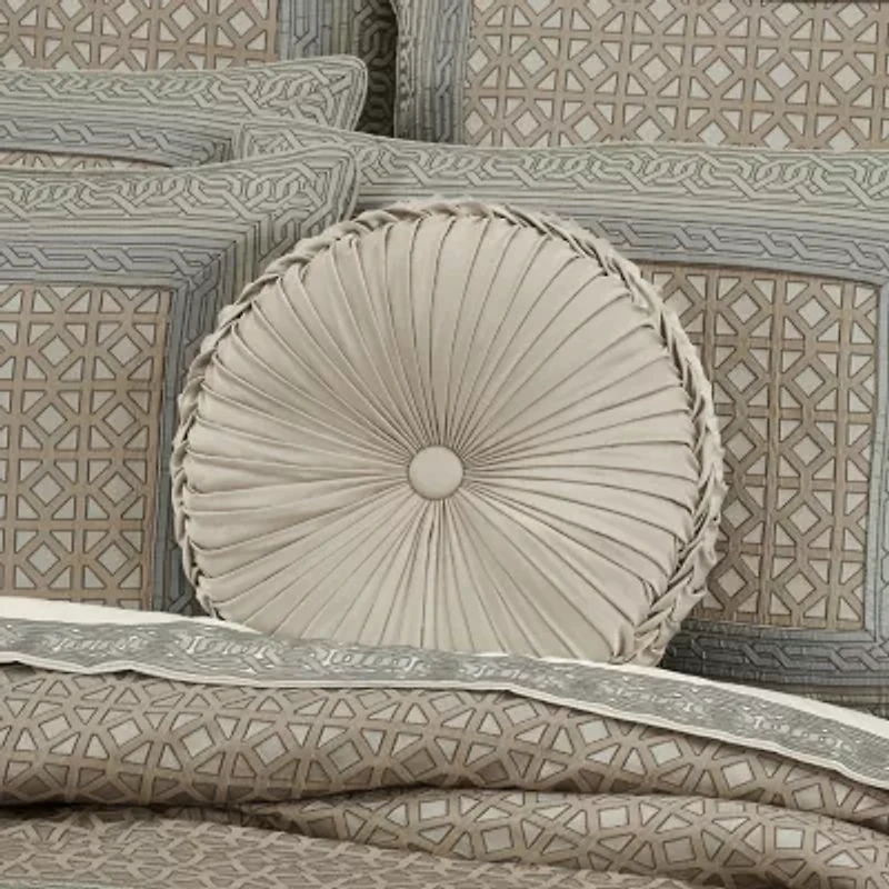 Queen Street Round Throw Pillow