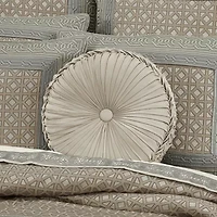 Queen Street Round Throw Pillow