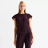 Worthington Petite Womens Perfect Blouse