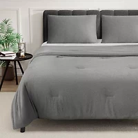 Awesome Home™ Soft Jersey Comforter Set ZZ Top Midweight Reversible Easy Care