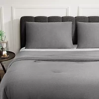 Awesome Home™ Soft Jersey Comforter Set ZZ Top Midweight Reversible Easy Care