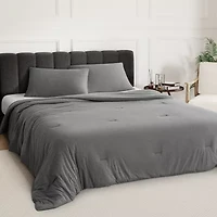 Awesome Home™ Soft Jersey Comforter Set ZZ Top Midweight Reversible Easy Care