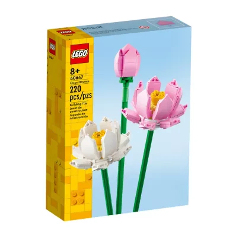 LEGO® Lotus Flowers Building Set (220 Pieces)