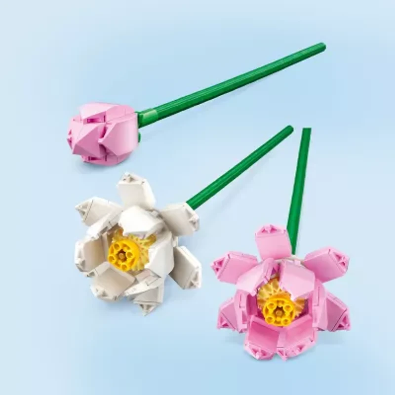 LEGO® Lotus Flowers Building Set (220 Pieces)