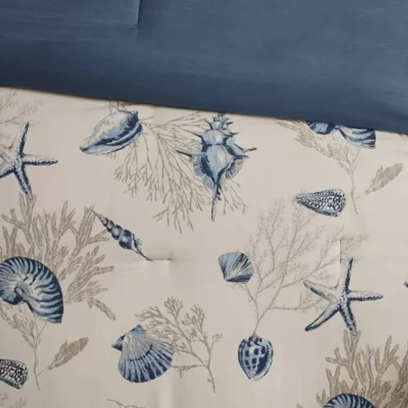 Madison Park Nantucket Coastal 7-pc. Cotton Printed Comforter Set