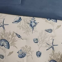 Madison Park Nantucket Coastal 7-pc. Cotton Printed Comforter Set