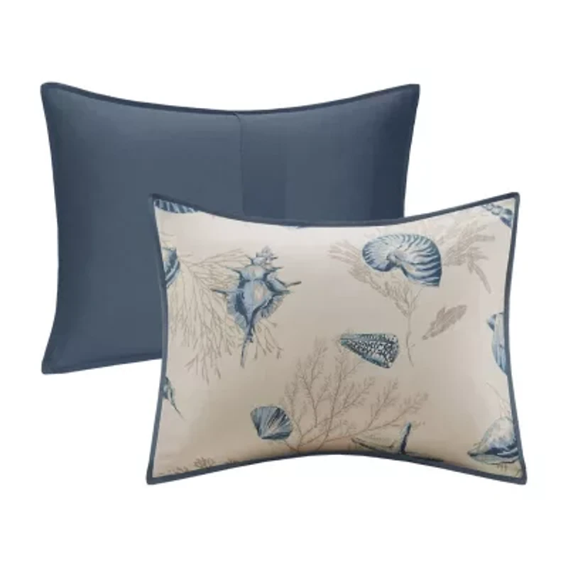 Madison Park Nantucket Coastal 7-pc. Cotton Printed Comforter Set