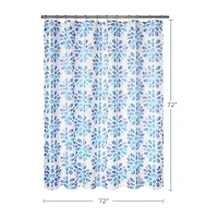 Awesome Home™ Boho Floral Dobby Shower Curtain