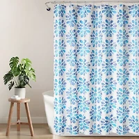 Awesome Home™ Boho Floral Dobby Shower Curtain